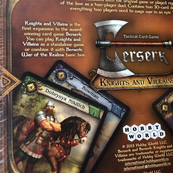 Berserk: Knights And Villains First Expansion For War Of The Realms New - Picture 5 of 10